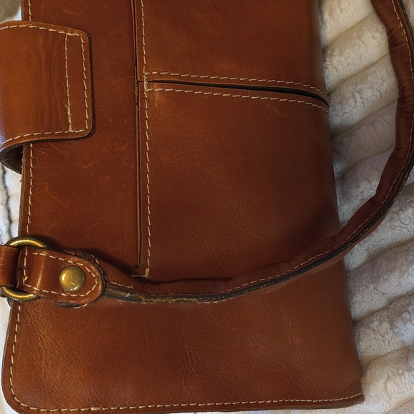 Patricia Nash Brown Leather Shoulder Bag - Picture 10 of 10